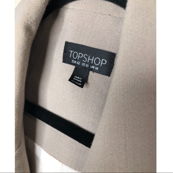 Topshop Zip-up Moto Vest - Picture 4 of 4